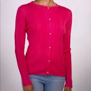 NWT St. John wool&silk cardigan